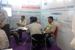 Om Logistics Ltd. at Franchise Exhibition Delhi