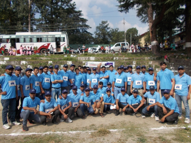 Om Logistics's Palampur Marathon's Team