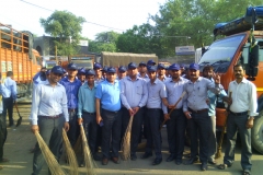 Om Logistics Supports Clean India