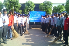 Om Logistics's Swachh Bharat Abhiyan Team's effort