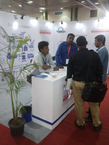 Om Logistics in Chennai Logmat Warehouse Exhibition