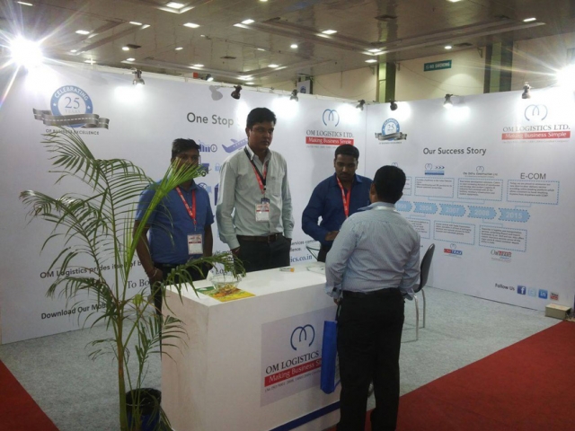 Om Logistics in Chennai Logmat Warehouse Exhibition