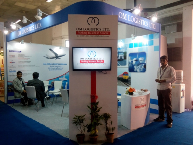 Om Logistics at Delhi Logistics Exhibition