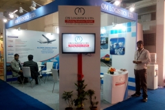 Om Logistics at Delhi Logistics Exhibition