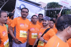 Om Logistics's Hyderabad Marathon Team