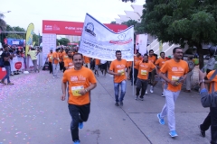 Om Logistics's Hyderabad Marathon Team