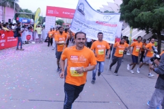 Om Logistics's Hyderabad Marathon Team