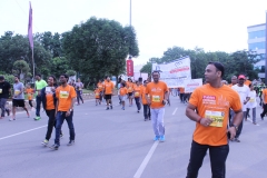 Om Logistics's Hyderabad Marathon Team