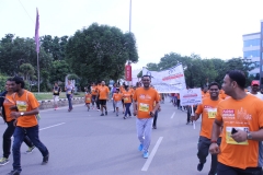 Om Logistics's Hyderabad Marathon Team