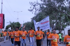 Om Logistics's Hyderabad Marathon Team