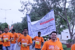 Om Logistics's Hyderabad Marathon Team