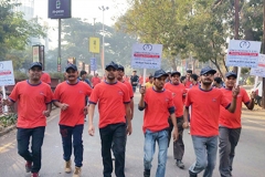 Om Logistics's Nasik Marathon Team